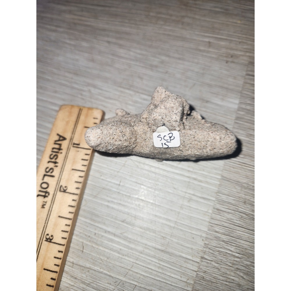 Natural Sand Fulgurite Lightning Strike Specimen Geological Mineral 2.25‎ Inch